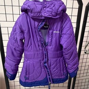 Patagonia Kids Vibrant Purple Puffer Jacket
